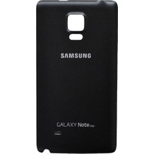 Genos Samsung N915 Note 4 Edge Uyumlu Arka Kapak Siyah