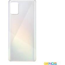 Genos Samsung Galaxy A51 Uyumlu Batarya Kapağı (Beyaz) (SN808059)