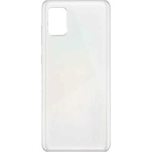 Genos Samsung Galaxy A31 Uyumlu Batarya Kapağı (Beyaz) (SN65456139)