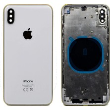 Genos Apple Iphone Xs Max Uyumlu Kasa Boş Beyaz