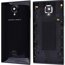 Genos General Mobile Elite E7 Uyumlu Kasa Siyah
