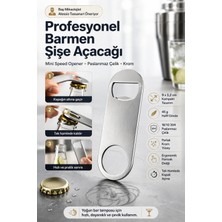 Transformacion Barmen Şişe Açacağı 18/10 304 Çelik Mini Barmen Hız Açacağı Profesyonel Gazoz Bira Şişe Açacağı Parmak Delikli Kompakt Cep Tipi Bar Ekipmanı Speed Opener Tasarım 723460