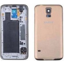Genos Samsung G900 S5 Uyumlu Kasa Gold Altın