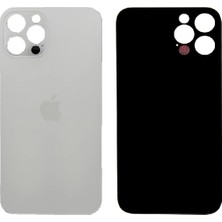 Genos Apple Iphone 12 Pro Uyumlu Arka Kapak Beyaz