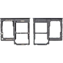 Genos Samsung A415 A41 Sim Tepsisi (Sim Çekmecesi) Siyah