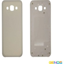 Genos Samsung Galaxy E500 E5 2015 Uyumlu Batarya Kapağı (Beyaz) (SN807663)