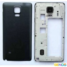 Genos Samsung Galaxy N910 Note 4 Uyumlu Kasa (Siyah) (SN808071)