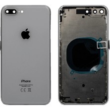 Genos Iphone 8 Plus Modeli Uyumlu Boş Kasa Beyaz Renk Tam Modeli Uyumlu