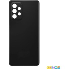 Genos Samsung Galaxy A52 Uyumlu Batarya Kapağı (Siyah) (SN808165)
