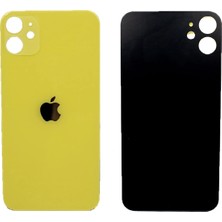 Genos Apple Iphone 11 Uyumlu Arka Kapak Sarı