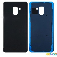Genos Samsung Galaxy A730 A8 Plus 2018 Uyumlu Batarya Kapağı (Siyah) (SN808050)