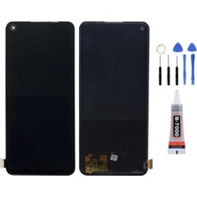 Genos Op Po Real Me 10 OLED Uyumlu Ekran LCD Dokunmatik Tamir Seti Hediyeli