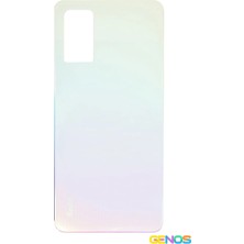 Genos Xiaomi Redmi Note 11 Pro Uyumlu Arka Cam Pil Kapağı Batarya Kapağı Beyaz
