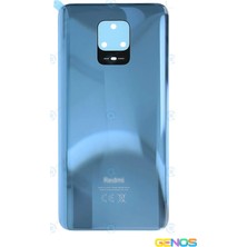 Genos Xiaomi Redmi Note 9 Pro / Note 9s Arka Cam Kapak Batarya Pil Kapağı Koyu Gri