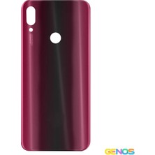 Genos Xiaomi Redmi 7 Uyumlu Batarya Kapağı (Kırmızı) (SN807892)