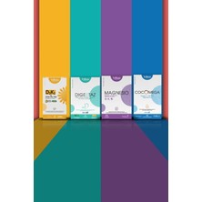 4ü1 Yerde Paket (Magnezyum, D3K2, Omega3, Mct Oil, Sindirim Enzimleri)