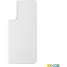 Genos Samsung Galaxy S21 Ultra Uyumlu Batarya Kapağı (Beyaz) (SN808324)