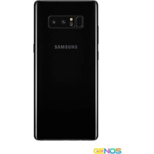 Genos Samsung Galaxy Note 8 Arka Pil Batarya Kapağı Siyah Renk