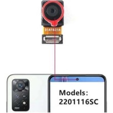 Genos Xiaomi Redmi Note 11E Pro Ile Uyumlu Ön Kamera Ithal