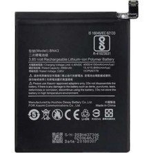 Genos Xiaomi Mi Note 4x BN43 ile Uyumlu A+ Kalite Pil Batarya