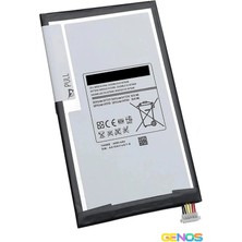 Genos Samsung Galaxy Tab 3 8.0 T310 T311 T4450E Uyumlu Batarya Pil A++ Lityum Iyon Pil
