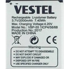 Genos Vestel Venüs 5.0V Pil Batarya A Kalite GNS2663933