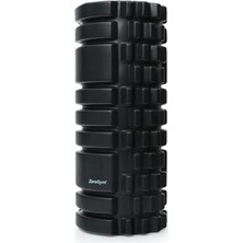 Zerogym Pro Foam Roller Orta Sert 32CM x 14CM Siyah