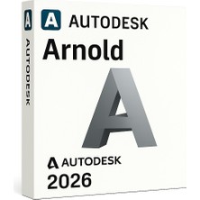 Autodesk Arnold 2026 (Windows/mac) - 1 Pc 1 Yıl Autodesk Serial Key
