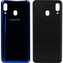 Genos Samsung A205 A20 Uyumlu Arka Kapak Mavi