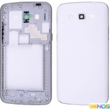 Genos Samsung Galaxy G7100 Grand 2 Uyumlu Kasa (Beyaz) (SN807782)