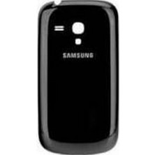 Genos Samsung I8190 S3 Mini Uyumlu Arka Kapak Siyah