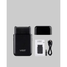 MiraLive Taşınabilir Elektrikli Tıraş Makinesi USB Şarjlı 5W Motor ve 0.3 mm Hassas Kesim