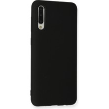 Marsilyan Mey Ithalat®  Samsung Galaxy A30S Kılıf Nano Içi Kadife Silikon - Siyah