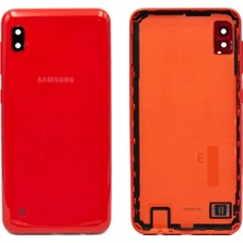 Genos Samsung A105 A10 Uyumlu Arka Kapak Kırmızı