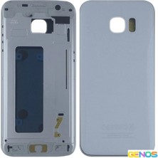 Genos Samsung Galaxy G935 S7 Edge Uyumlu Kasa (Beyaz) (SN808455)