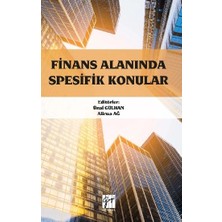 Gazi Kitabevi Finans Alanında Spesifik Konular