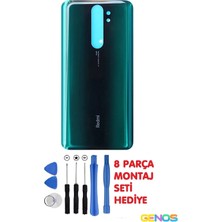 Genos Xiaomi Redmi Note 8 Pro Arka Cam Kapak Batarya Pil Kapağı + Montaj Set