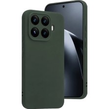 Marsilyan Mey Ithalat®   Mi 17T Pro Nano Içi Kadife Silikon - Koyu Yeşil