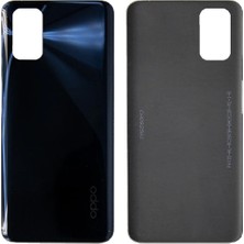 Genos Oppo A52 Uyumlu Arka Kapak Siyah