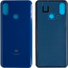 Genos Xiaomi Mi 8 Uyumlu Arka Kapak Mavi