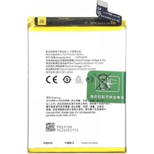 Genos Oppo Reno 6 ile Uyumlu A+ Kalite Pil Batarya BLP819