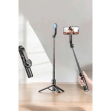 MiraLive Kumandalı Tripod Telefon Tutucu Selfie Çubuğu 360 Derece Dönebilen