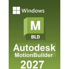 Autodesk MotionBuilder 2027 (Windows) - 1 Pc 1 Yıl Full Sürüm Serial Kod