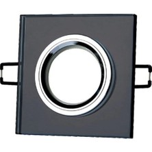 MiraLive 1 Adet Noas YL65 1630 Hades Kare Cam Spot Kasası GU10 Duy