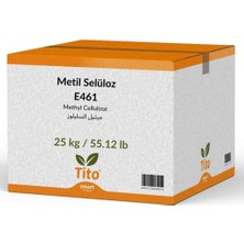 Tito Metil Selüloz E461 25 kg