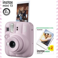 Fujifilm Instax Mini 13 Pembe Fotoğraf Makinesi ve 20'li Mini Film