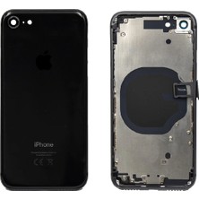 Genos Iphone 8 Modeli Uyumlu Boş Kasa Siyah Renk Tam Modeli Uyumlu