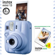 Fujifilm Instax Mini 13 Mavi Fotoğraf Makinesi ve 20'li Mini Film