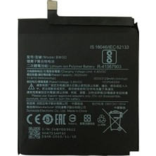 Genos BM3D 3020MAH Xiaomi Mi 8 Se Uyumlu Batarya (SK521164)