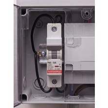MiraLive 1 Adet Federal 1X25 A C Tipi 3ka Otomatik Sigorta Fm3-C 9EC-C0331-0D25